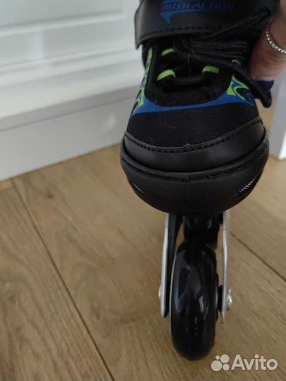 Роликовые коньки детские раздвижные