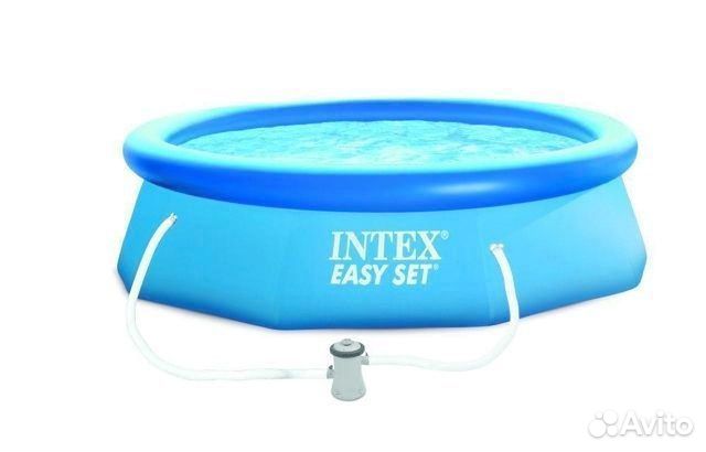 Надувной бассейн intex