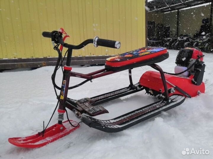 Модуль гусеничный к снегокату