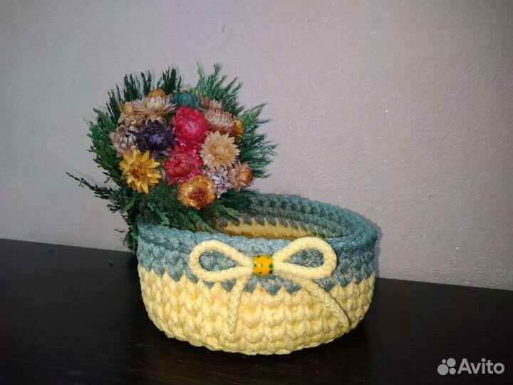 Корзинки интерьерные