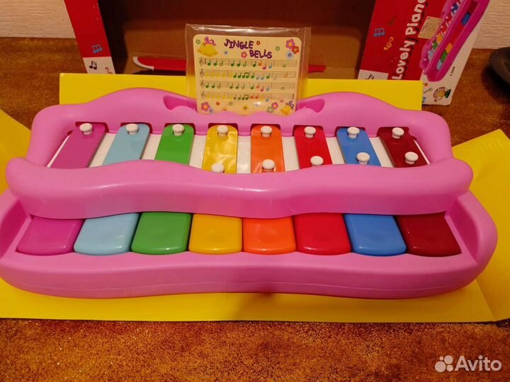 Пианино ксилофон металлофон