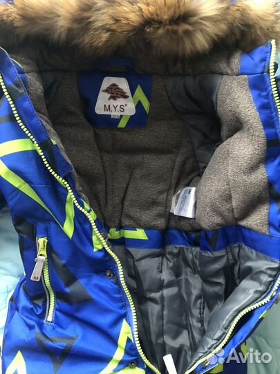 Зимний комбинезон для мальчика