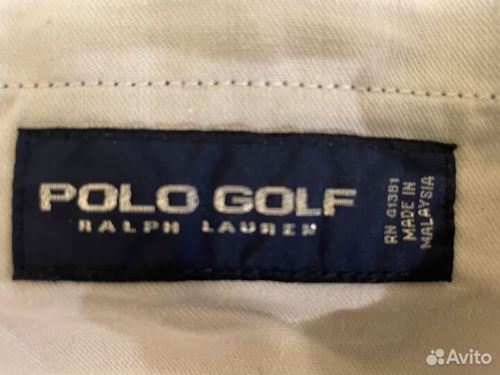 Брюки Ralph Lauren Polo Golf, лён 100%, W32, тёмно