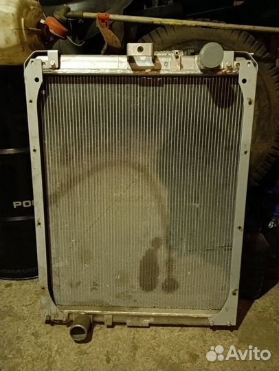 Радиатор охлаждения на камаз 65115 самосвал