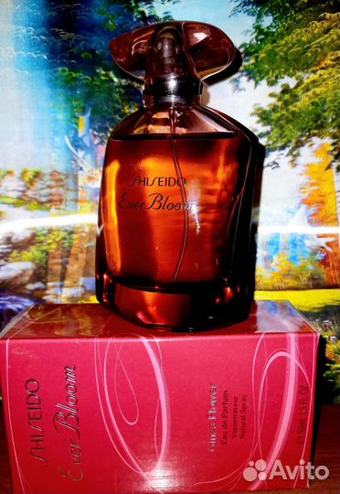Shiseido Ever bloom Ginza flower 50 мл, оригинал