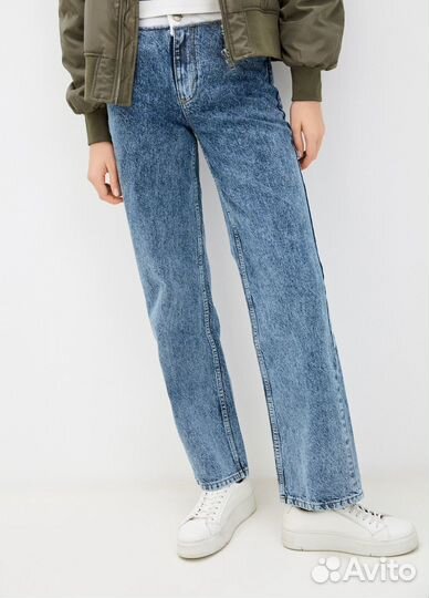 Джинсы с поясом «под белье»