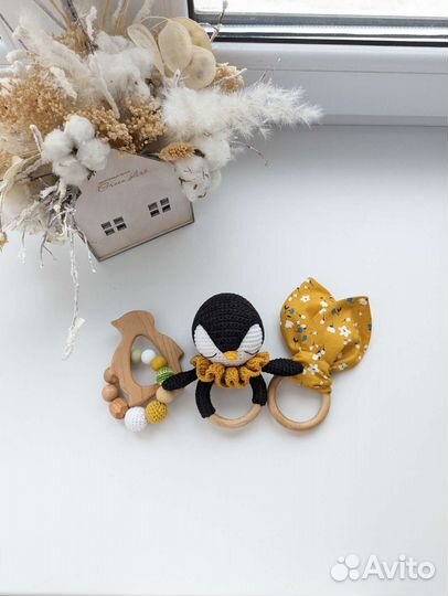 Погремушки, грызунки, игрушки