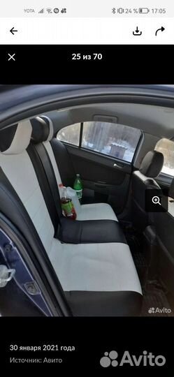 Чехлы автопилот на lancer 10