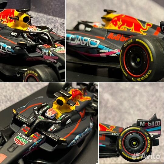 Модели Bburago 1/43 Red Bull RB19 Miami GP