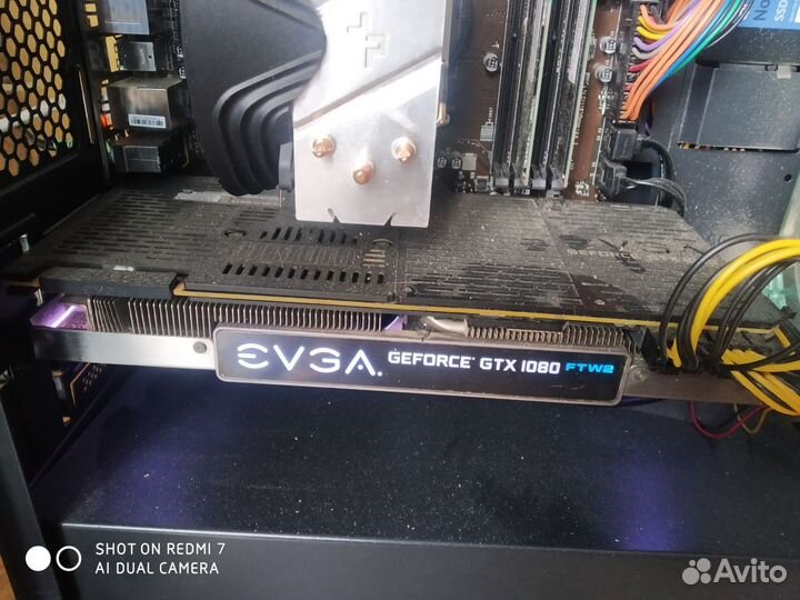 Видеокарта еvga 1080
