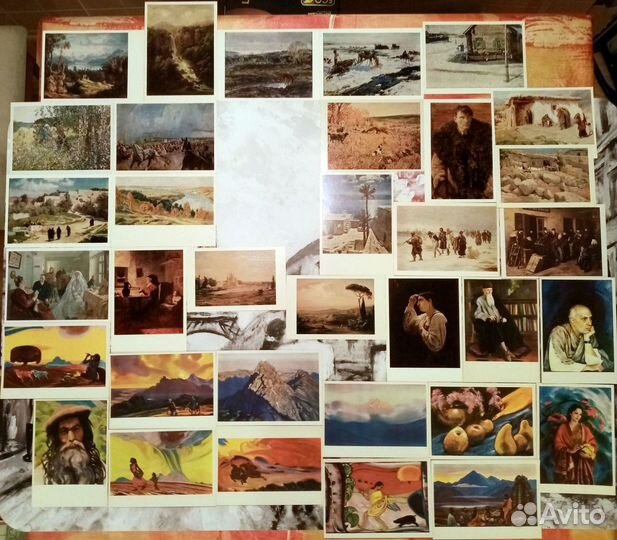 Открытки Русская и советская живопись, художники 3