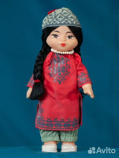 Куклы СССР национальные, Средняя Азия, 1980-е годы