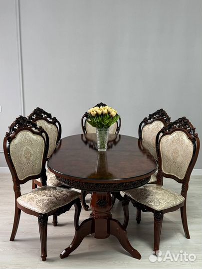 Стол и стулья от производителя. В наличии