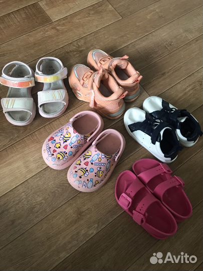 Обувь для девочки лето