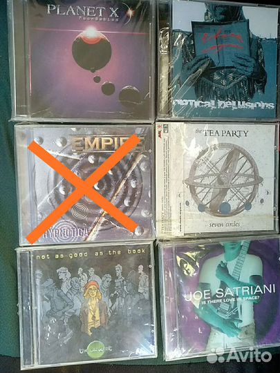 Музыкальные cd диски рок, прогрессив