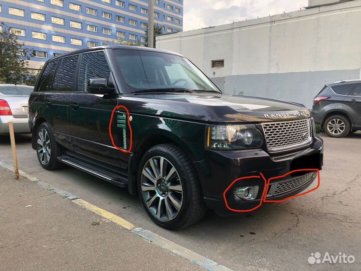 Хром обвес оригинального боди кит