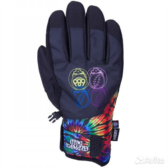 L) Перчатки 686 MNS primer glove grateful dead B