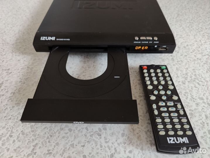 Портативный dvd плеер izumi
