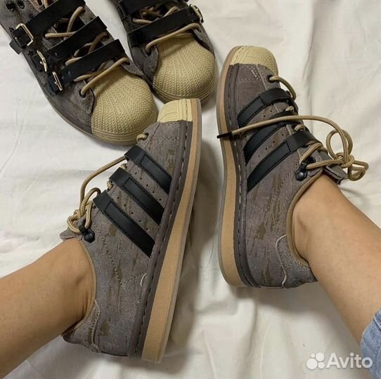 Melting Sadness x Adidas Superstar Karoro Hole