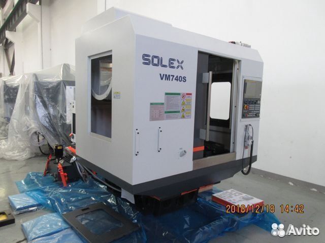 Станок фрезерный с чпу «Solex» VM 740 S