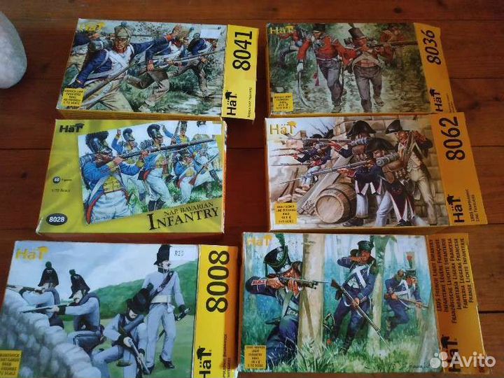 Солдатики миниатюры 1/72 hat