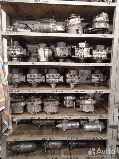 Стартер на Москвич