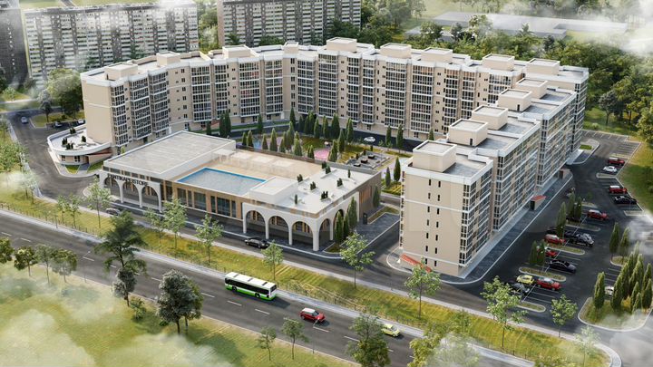 1-к. квартира, 30,4 м², 6/7 эт.