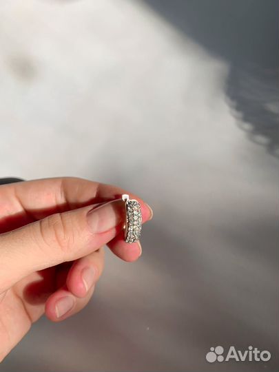 Серьги серебро