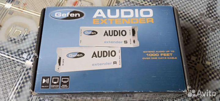 Удлинитель аудиосигнала на расстоянии