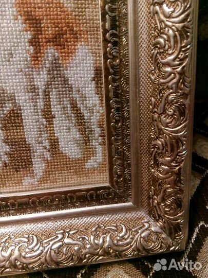 Вышивка картины Ручная работа