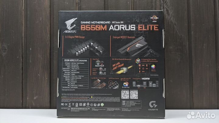 Ryzen 5 5600 + Aorus B550 / Новый Комплект AM4