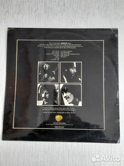 The Beatles Let IT Be 1970 UK