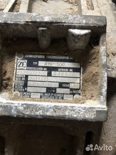 Коробка передач(кпп) Volvo Zf 4Hp500