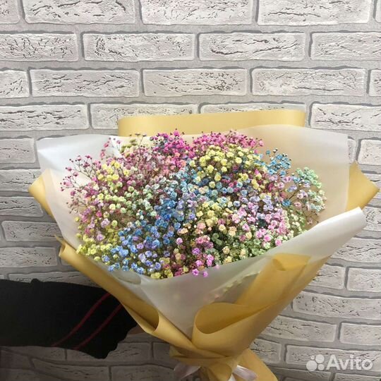 Букет из гипсофилы