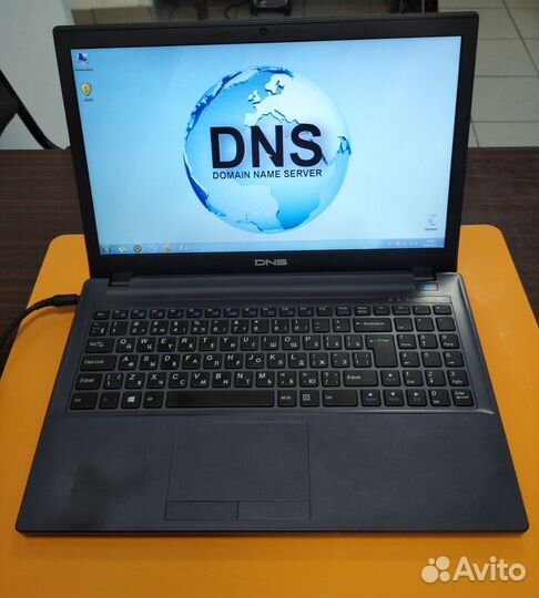 Ноутбук DNS W650EH-2 на SSD+HDD