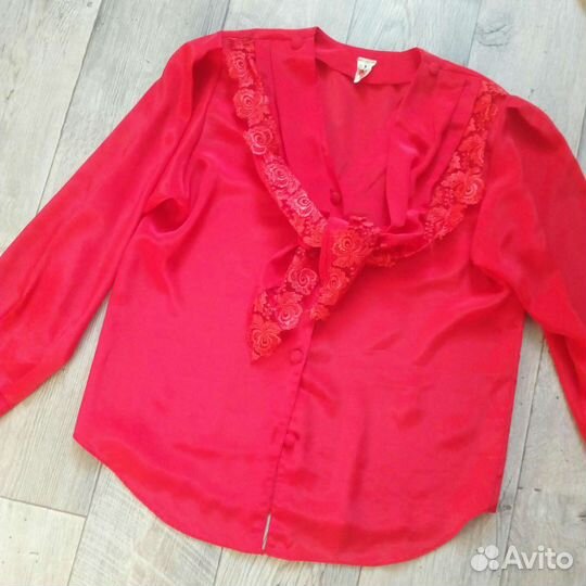 Рубашка Блузка Ретро Винтаж из 90х