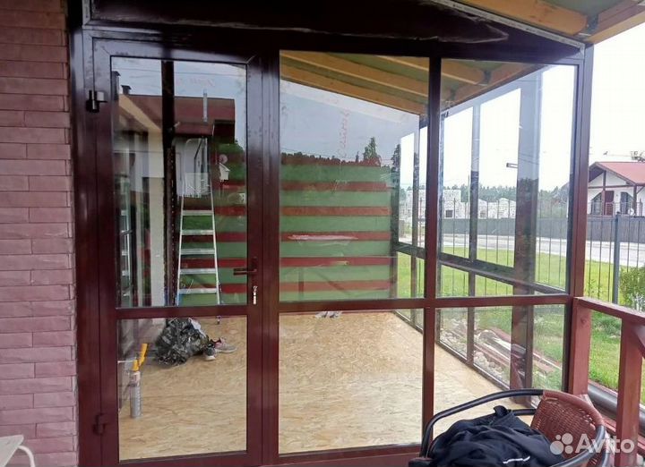 Остекление террасы и веранды