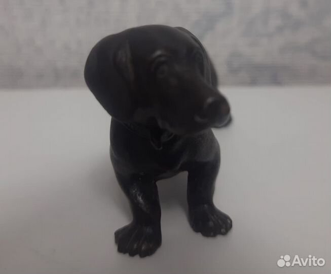 Собачка Такса 19век, чугун Касли