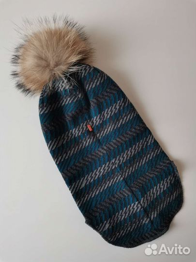 Новая Финская шапка и варежки 52 54