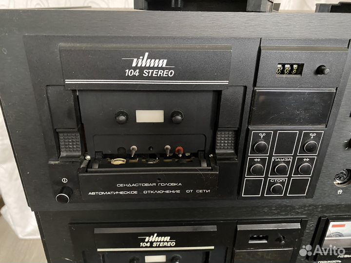 Дека кассетная вильма 104 vilma 104