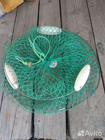 Стул садовый, садок для рыбы