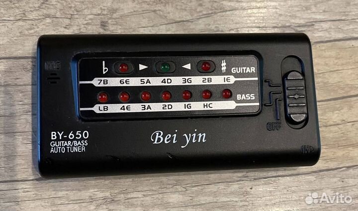 Тюнер для электрогитары