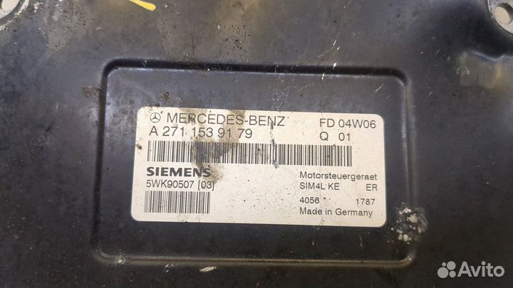 Блок управления двигателем Mercedes E W211, 2004