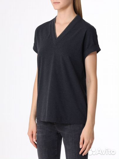 Футболка хлопковая Brunello Cucinelli