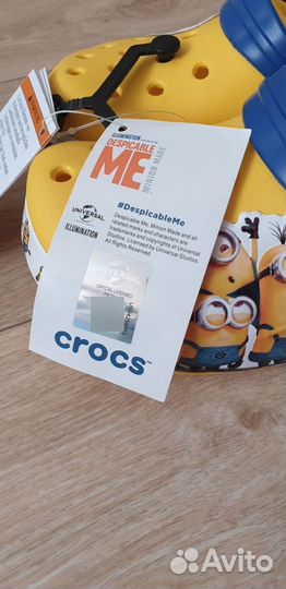 Сабо детские Crocs Minions.Оригинал