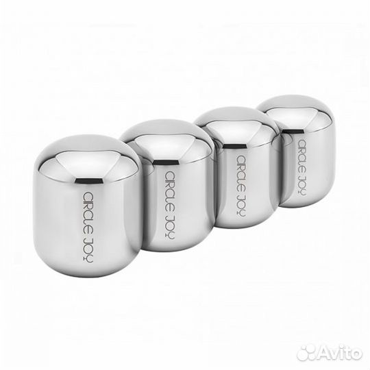 Охлаждающие камни для виски Circle Joy Stainless