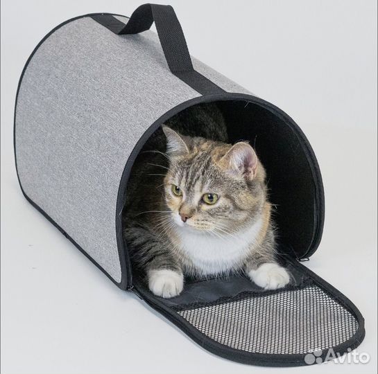 Переноска для Кошки косумка жёсткая 