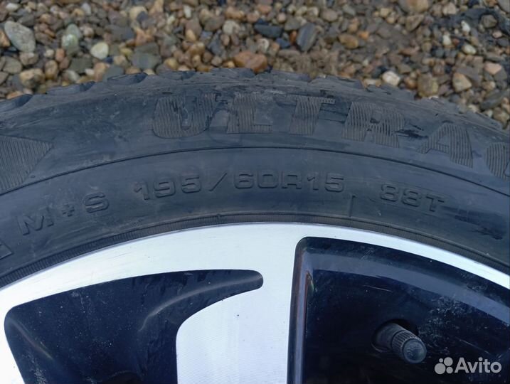 Колеса 195/60/15зимние