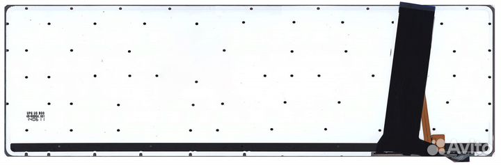 Клавиатура asus N56VM с красной подсветкой, OEM