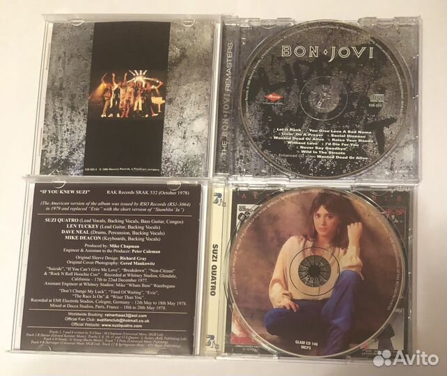 Сд Queen R.Stewart S.Quatro Bon Jovi Shocking Blue